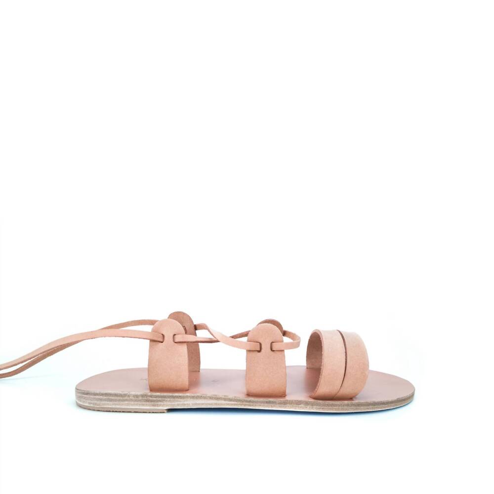 NEW KYMA women's ikaria sandals in pink suede